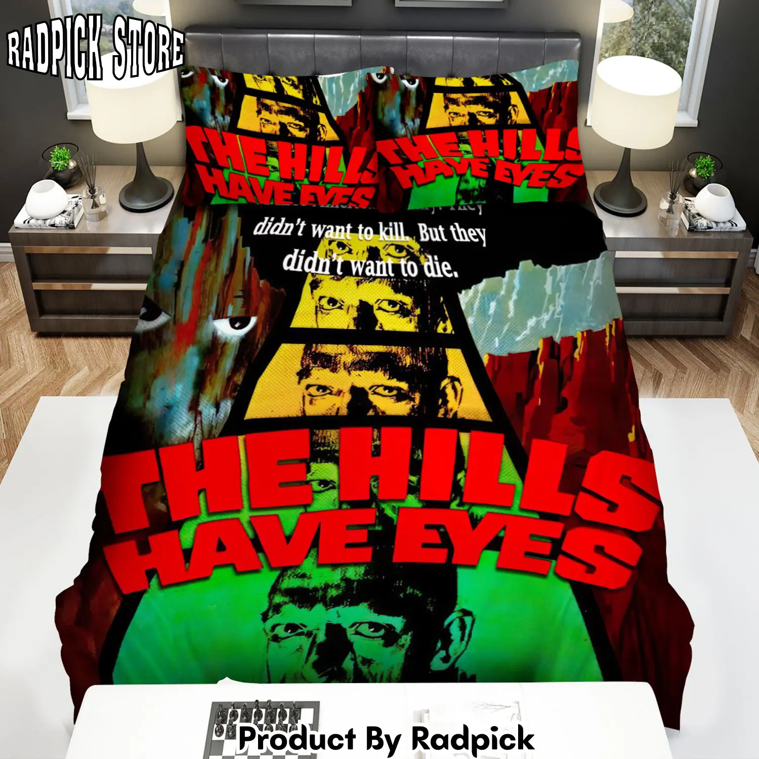 Radpick the hills have eyes the eyes bed sheets spread comforter duvet cover bedding sets rp3271230
